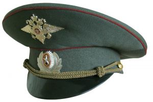 Фуражка офицерская внутренней службы  ― Сержант